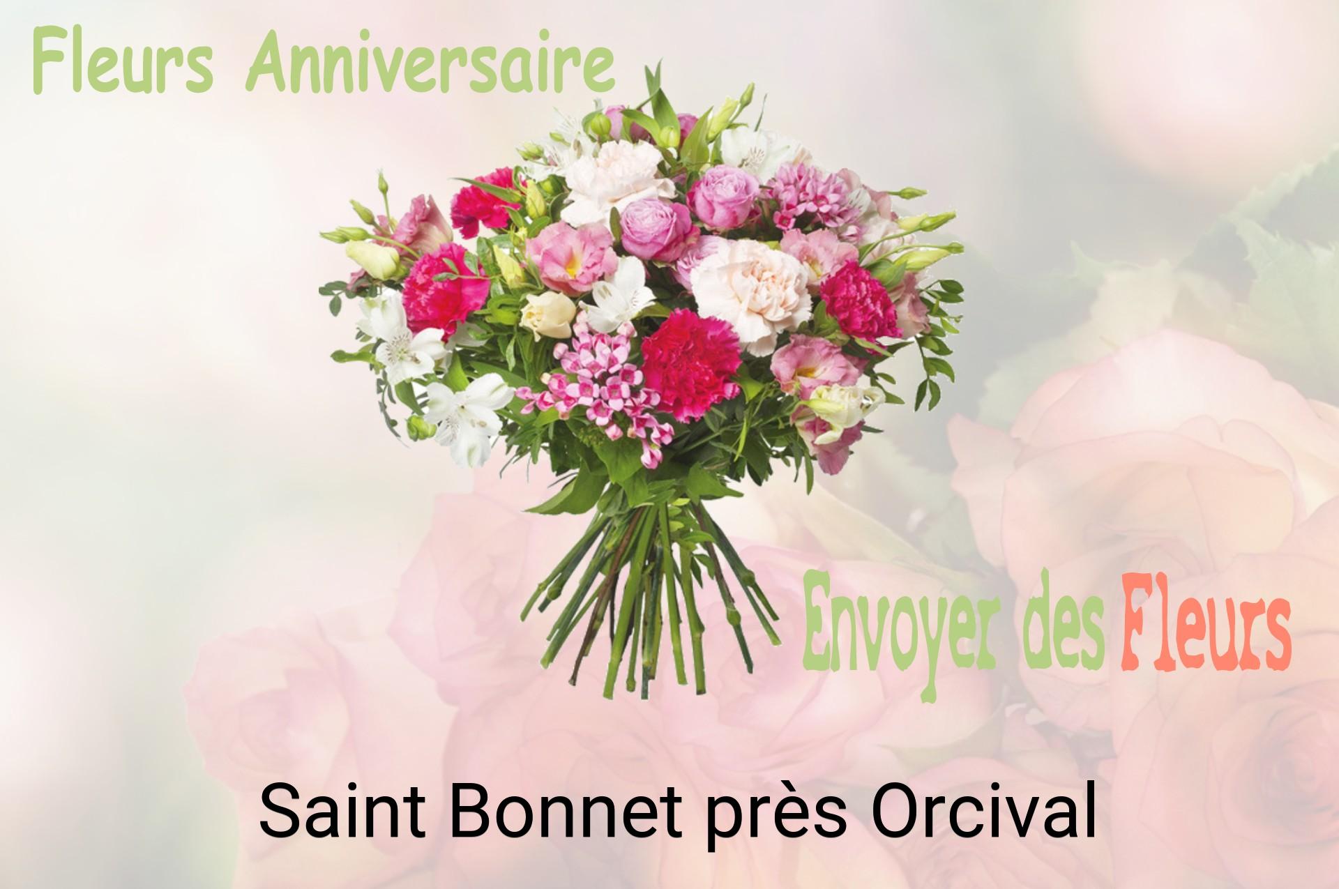 Bouquet de fleurs d’anniversaire livré à Saint-Bonnet-près-Orcival