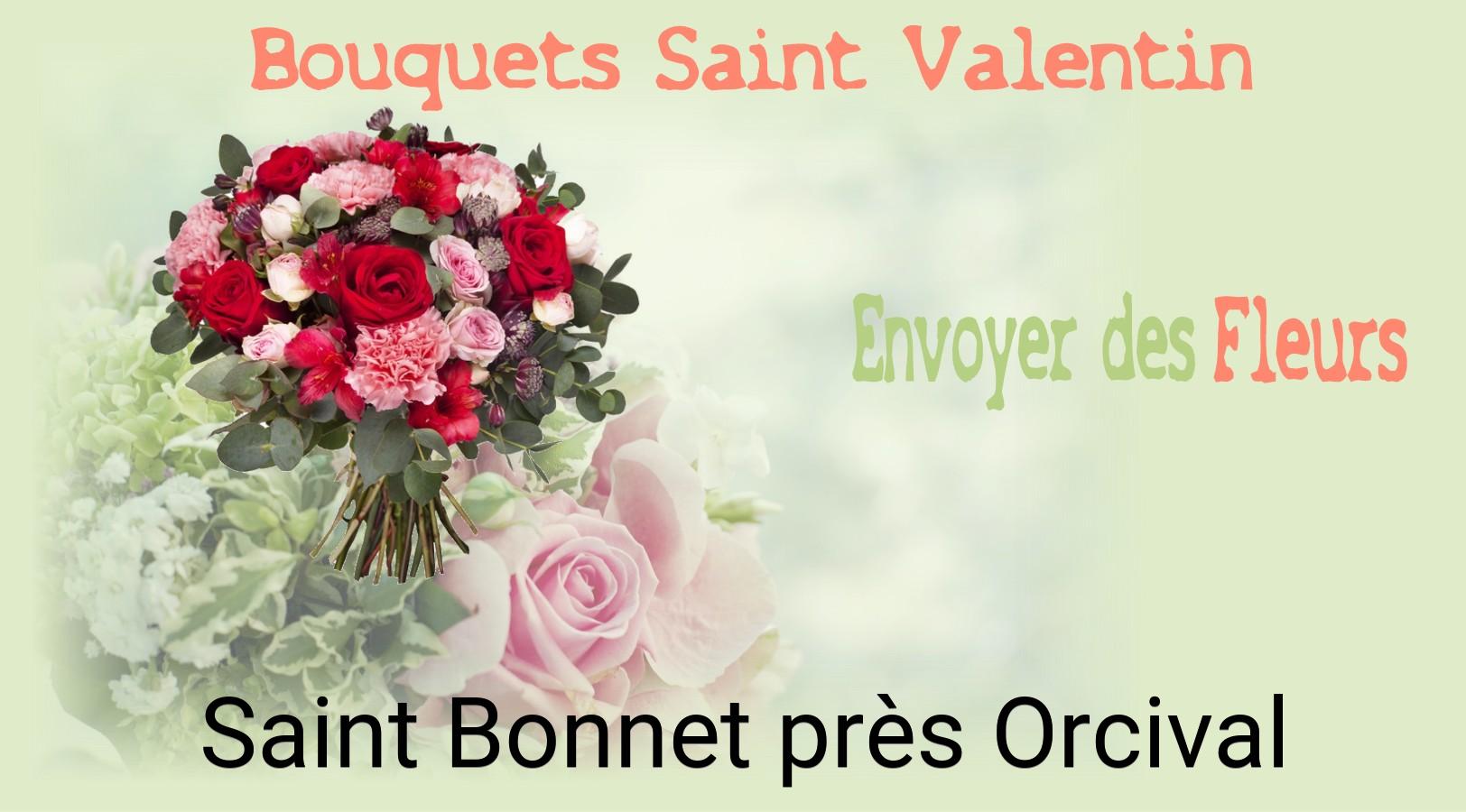 Roses de Saint-Valentin livrées à Saint-Bonnet-près-Orcival